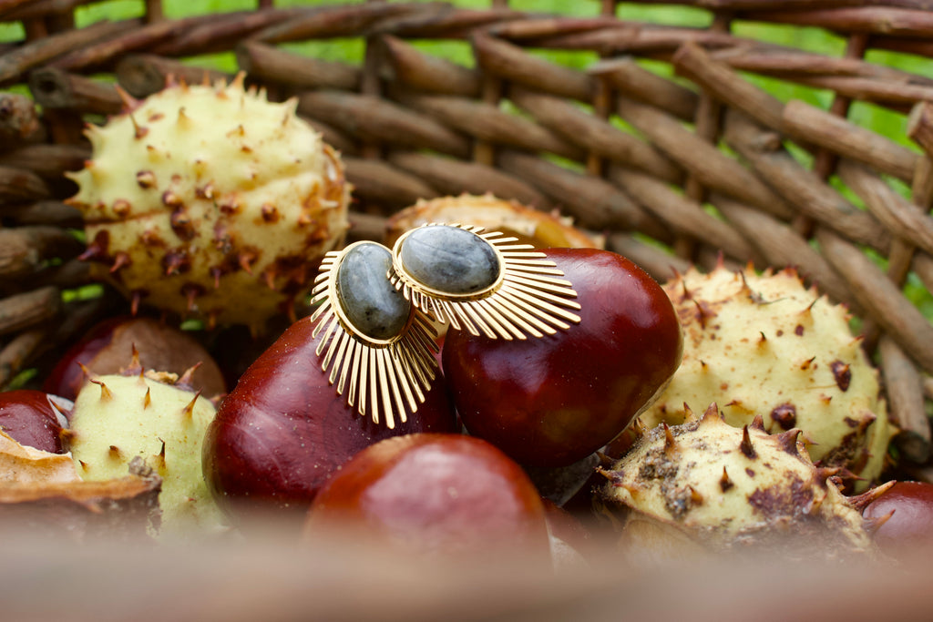Boucles d'oreilles « Canopée »