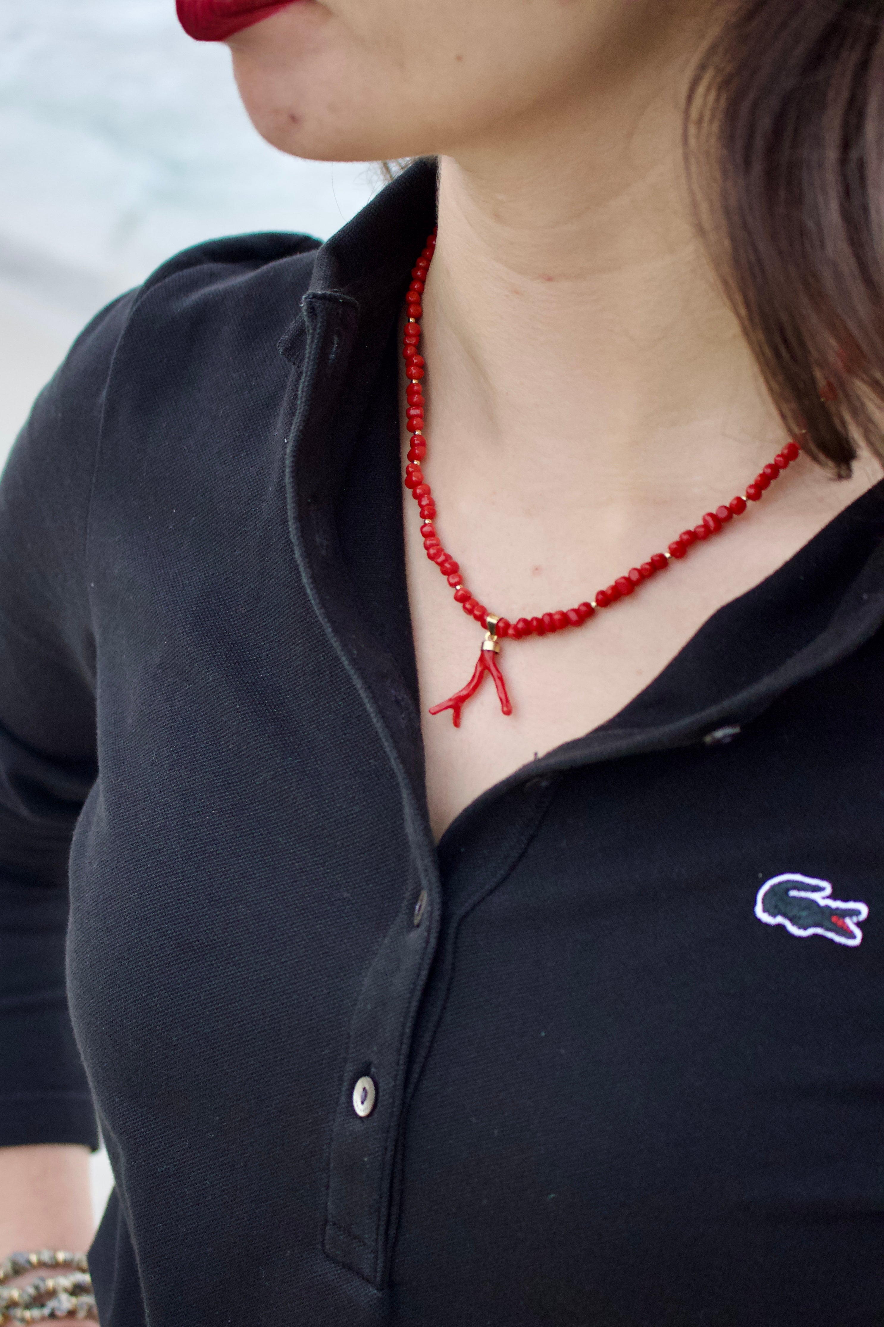Collier Bonifacio en Corail