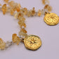 Bracelet Comète en citrine