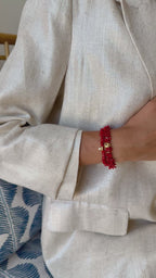 Bracelet « Oursin » Corail de Bonifacio