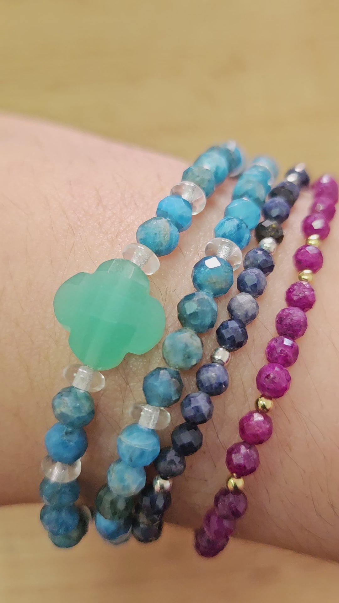 Bracelet Étoilé en saphir