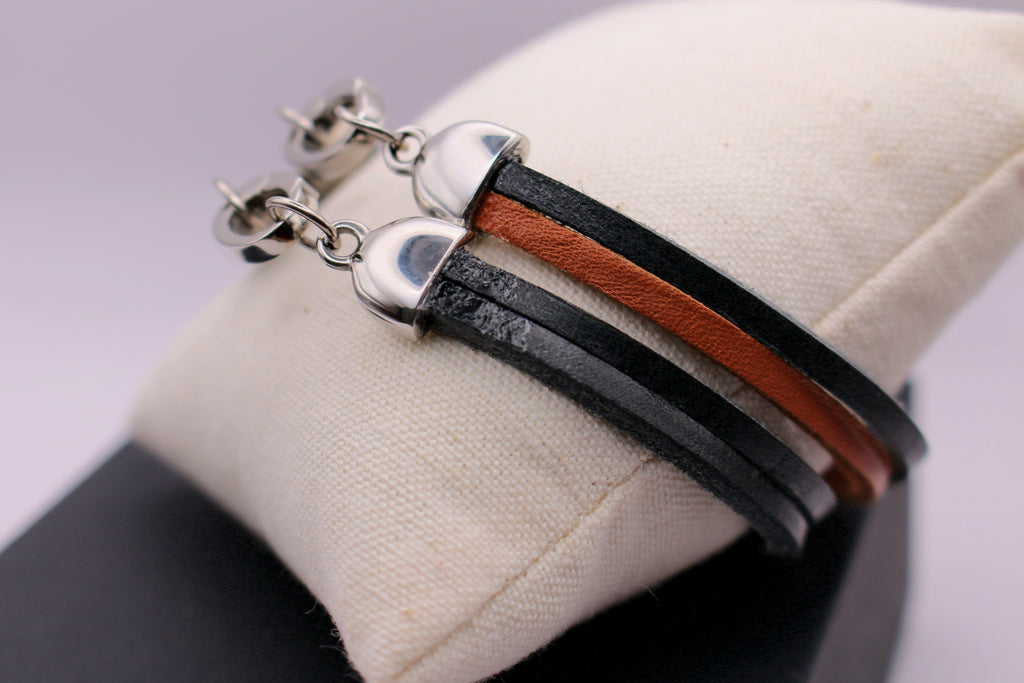 Bracelet Contemporain en Cuir