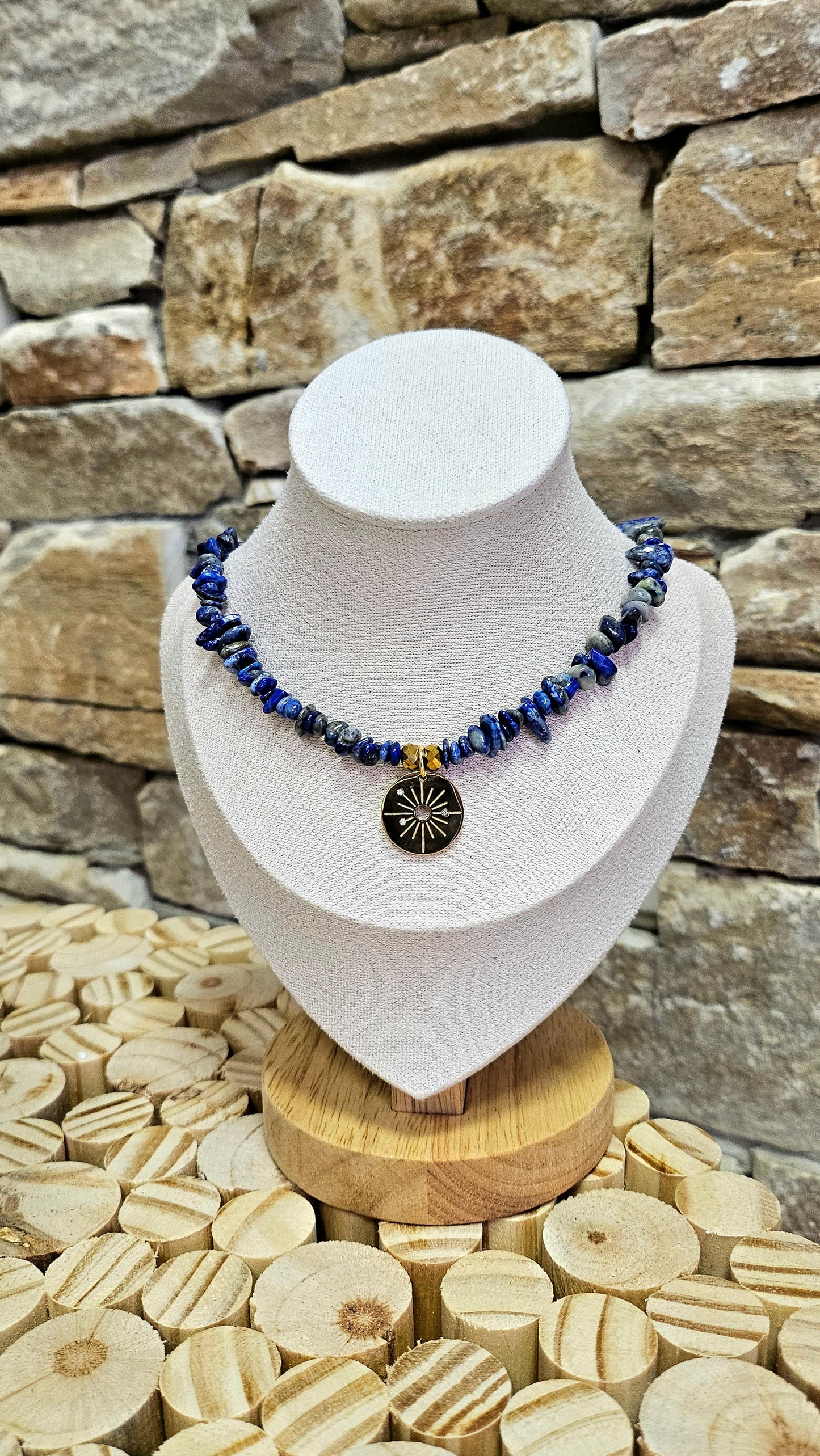 Collier Azur en Lapis-lazuli