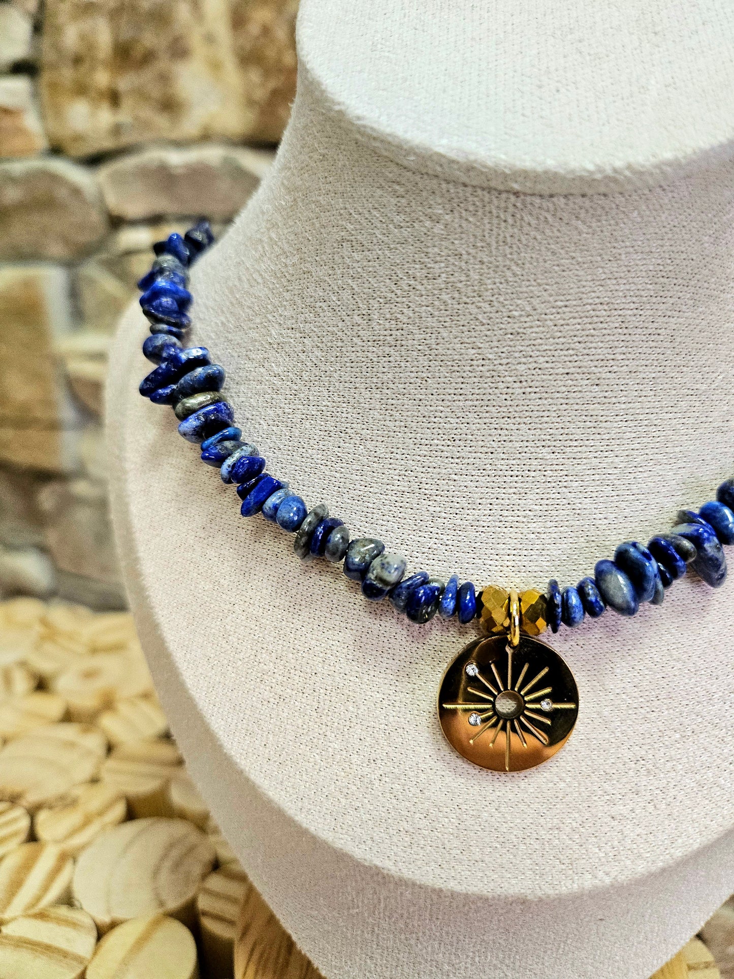 Collier Azur en Lapis-lazuli