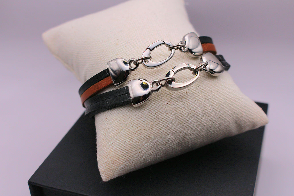 Bracelet Contemporain en Cuir