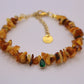 Bracelet Ambré, Zirconium et ambre