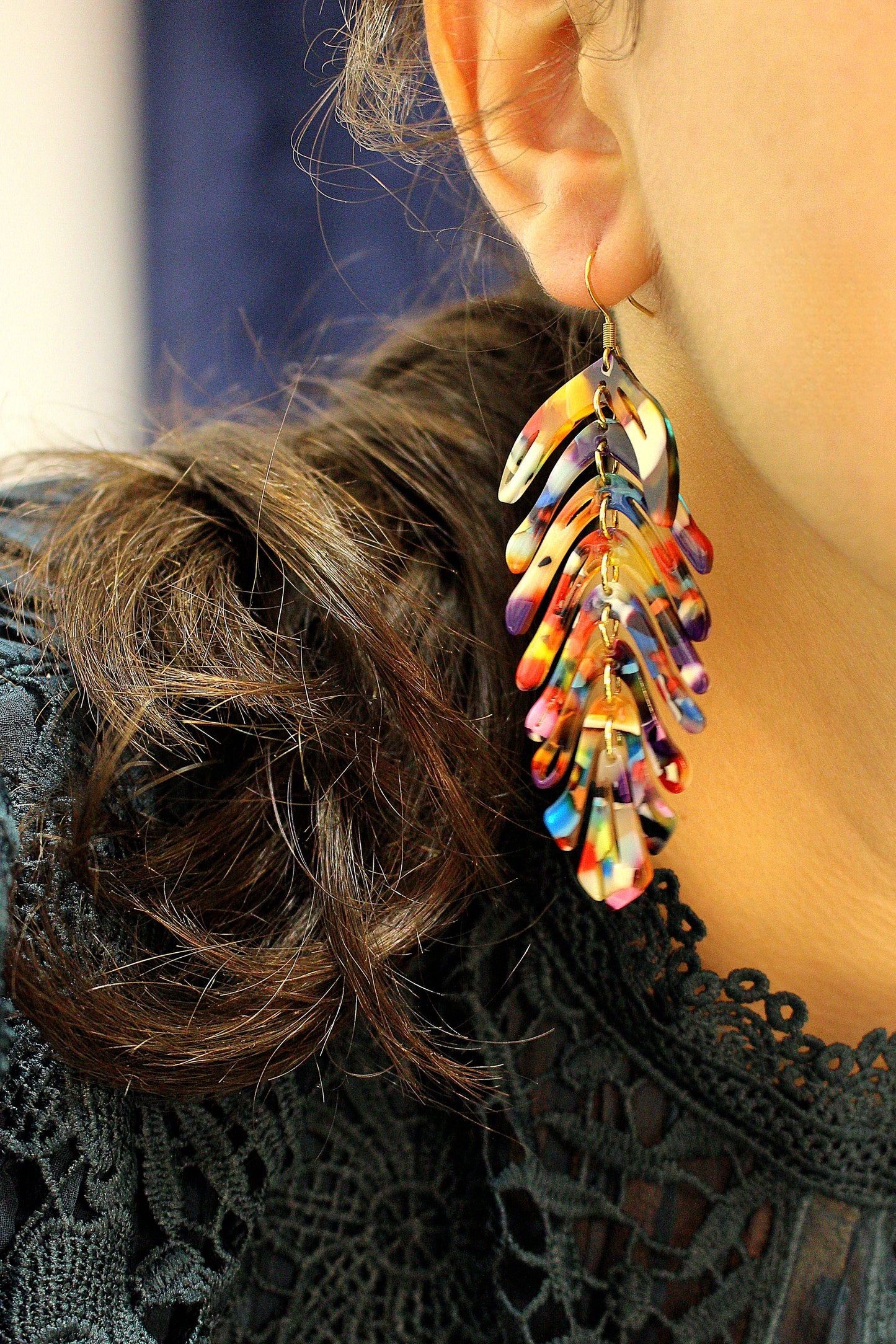 Boucles d'oreilles Tropique