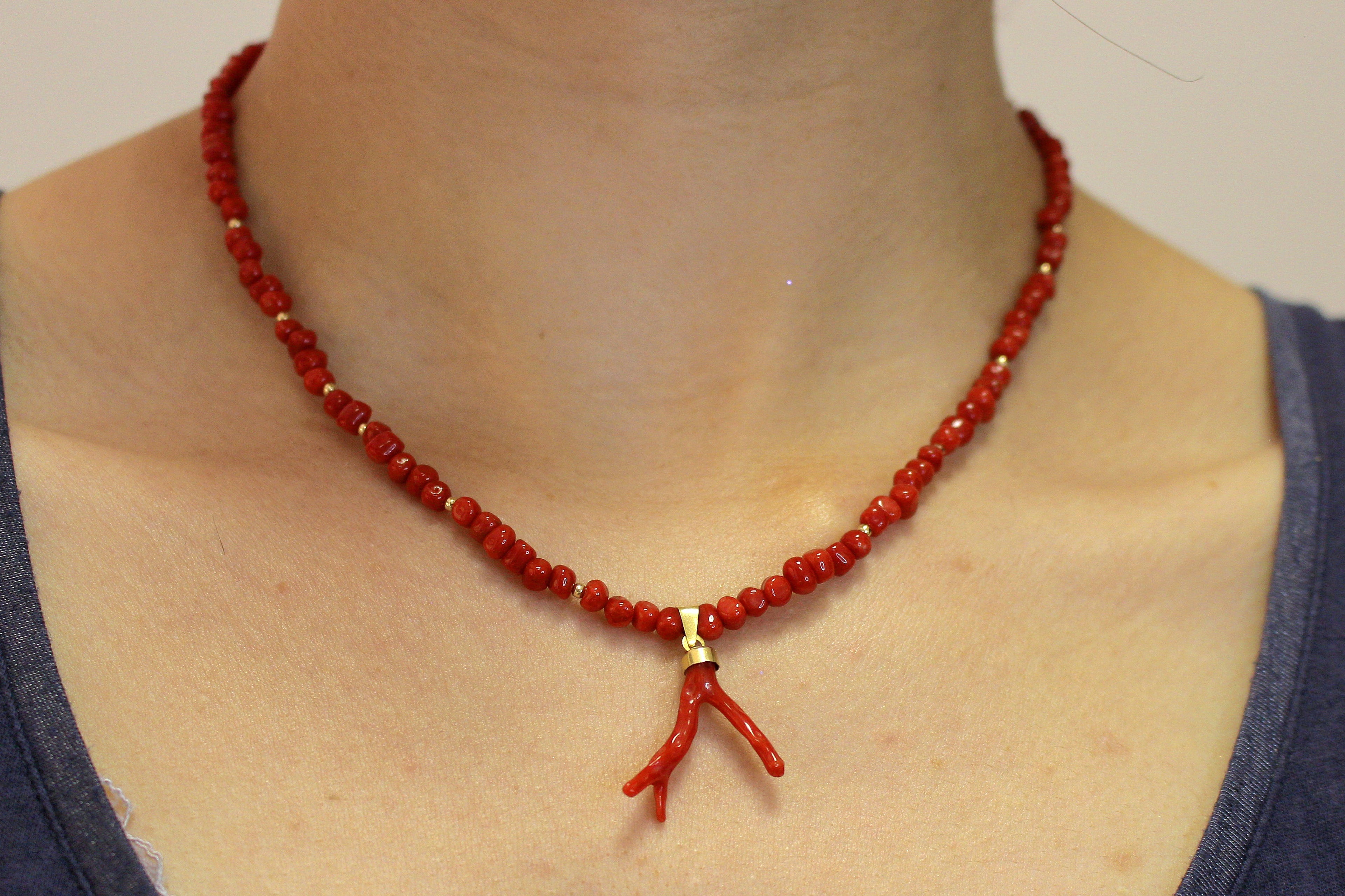 Collier Bonifacio en Corail
