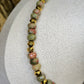 Collier Sagesse en Unakite