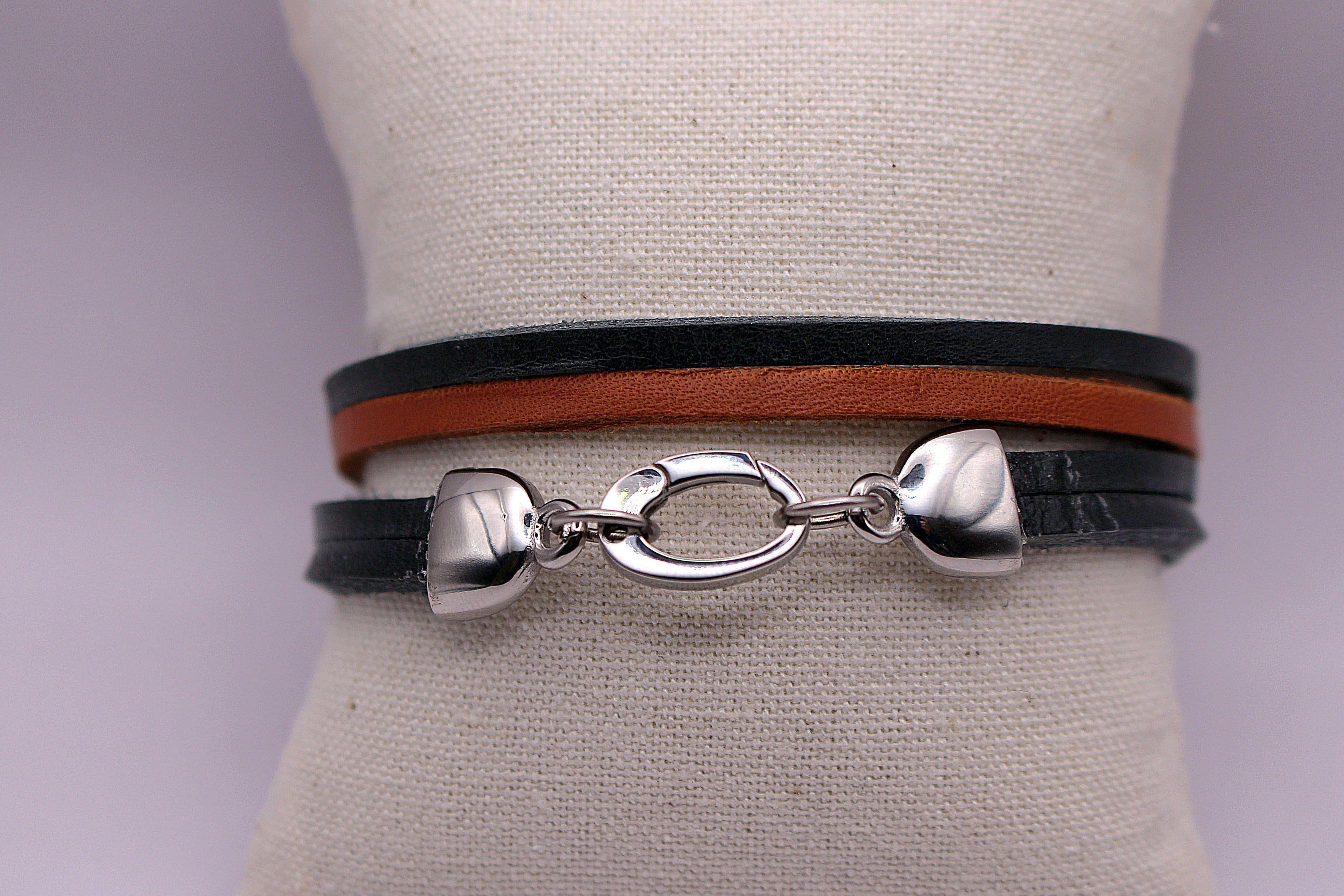 Bracelet Contemporain en Cuir