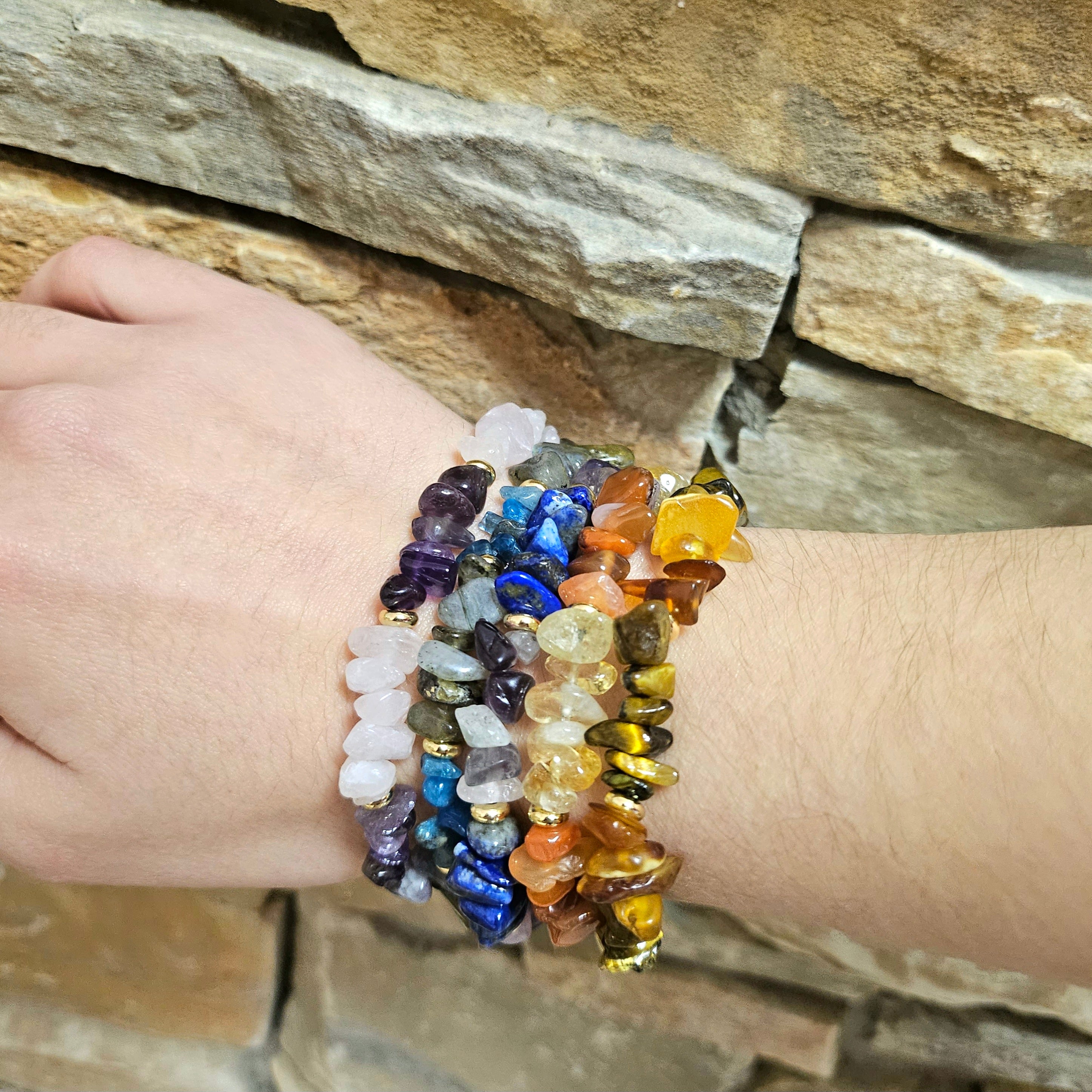 Bracelet Duo de pierres