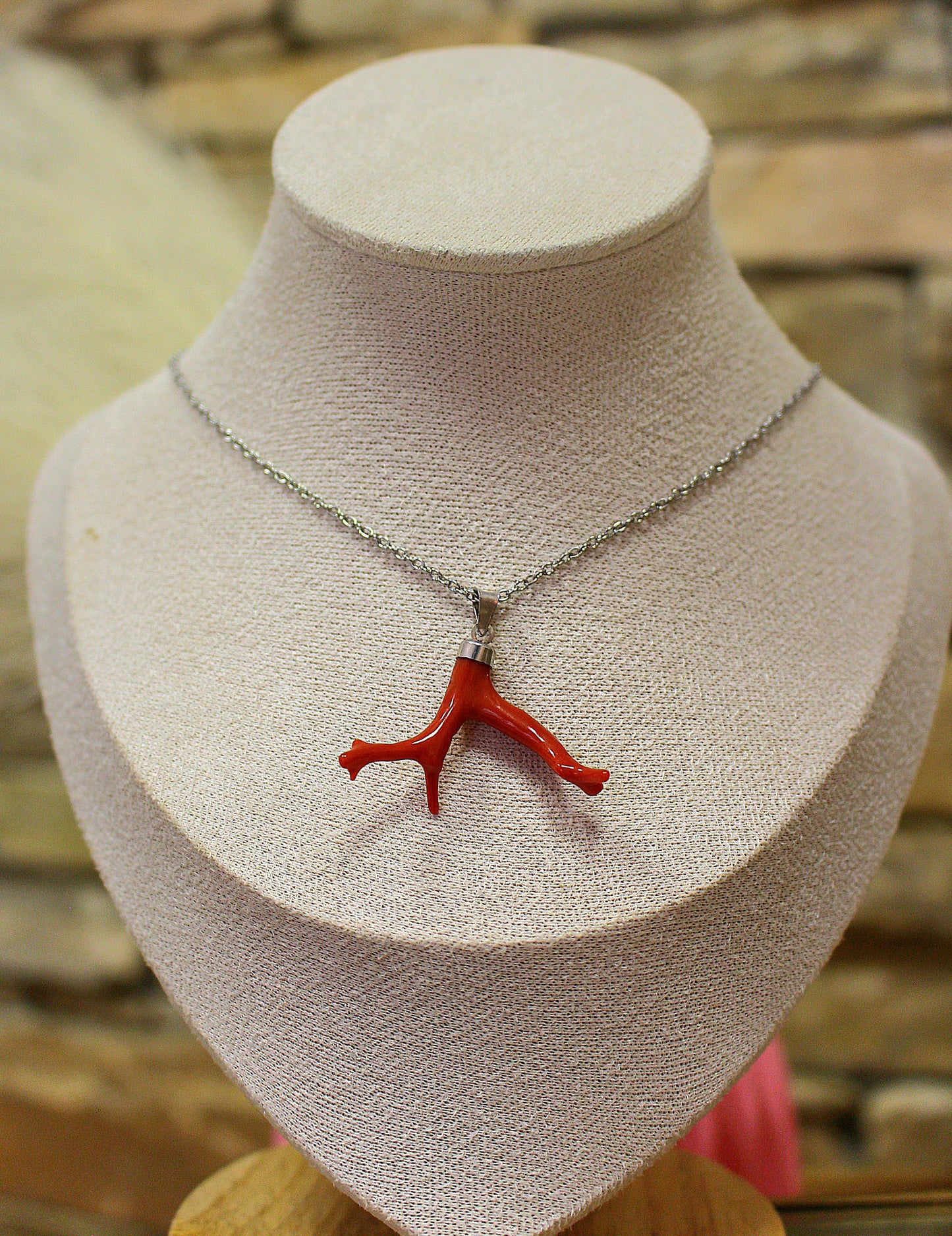 Collier Lavezzi en Corail