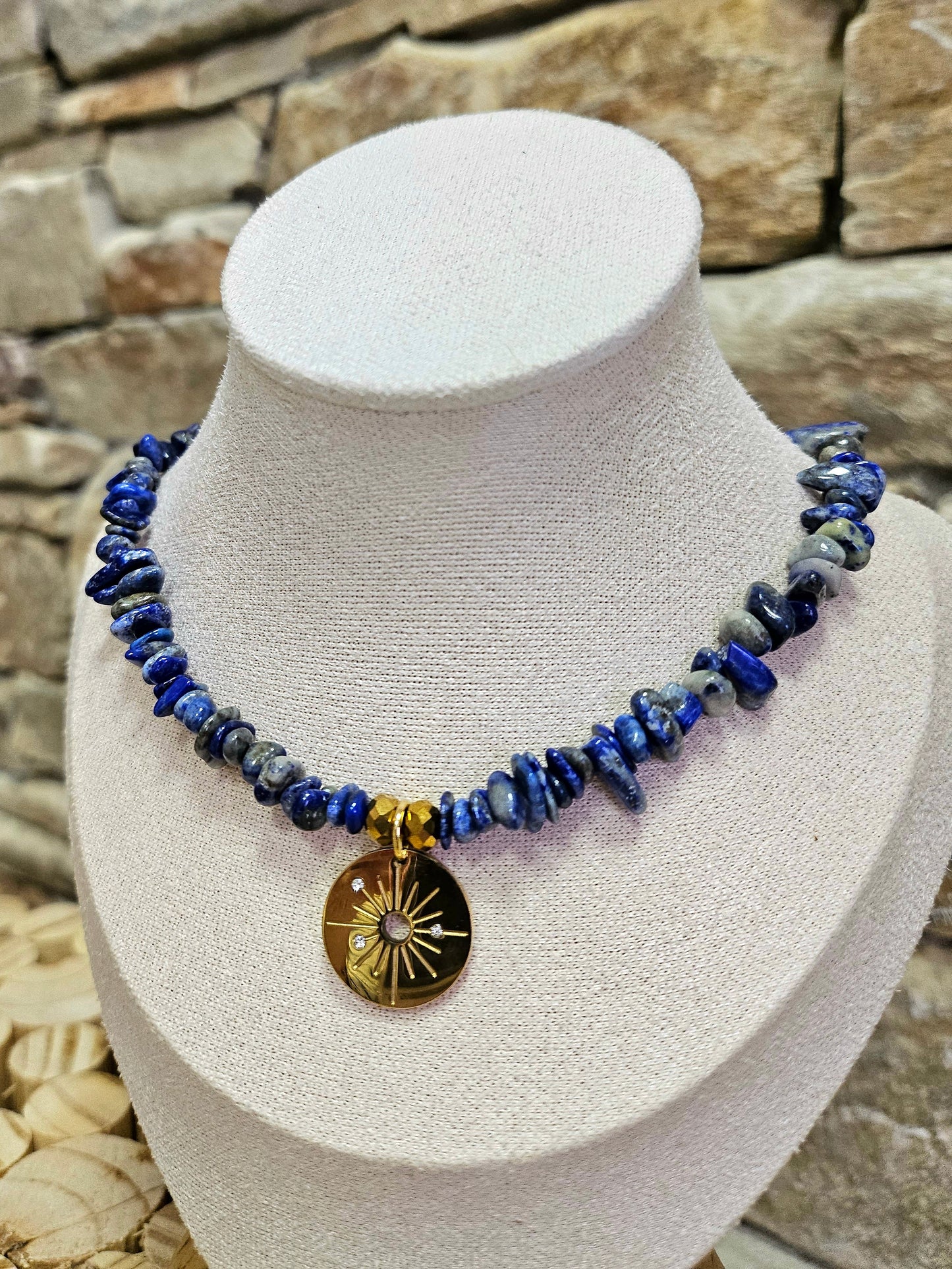 Collier Azur en Lapis-lazuli