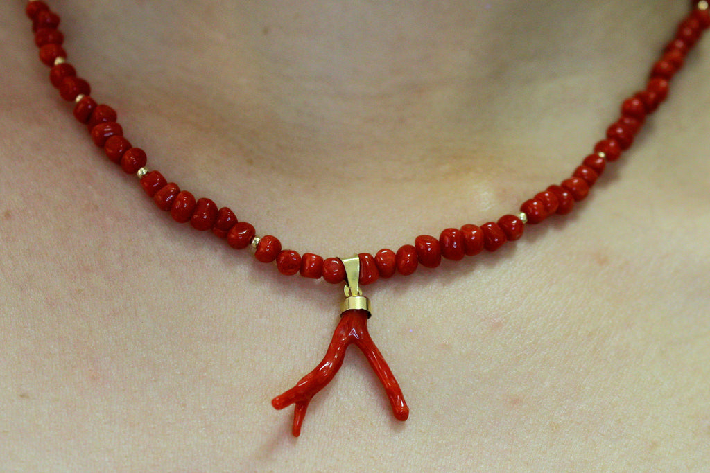 Collier Bonifacio en Corail