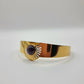 Jonc soleil en Agate Violette