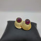 Boucles d'oreilles Délice en Agate violette