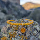 Bracelet Aragonite Jaune et Gold filled 14K