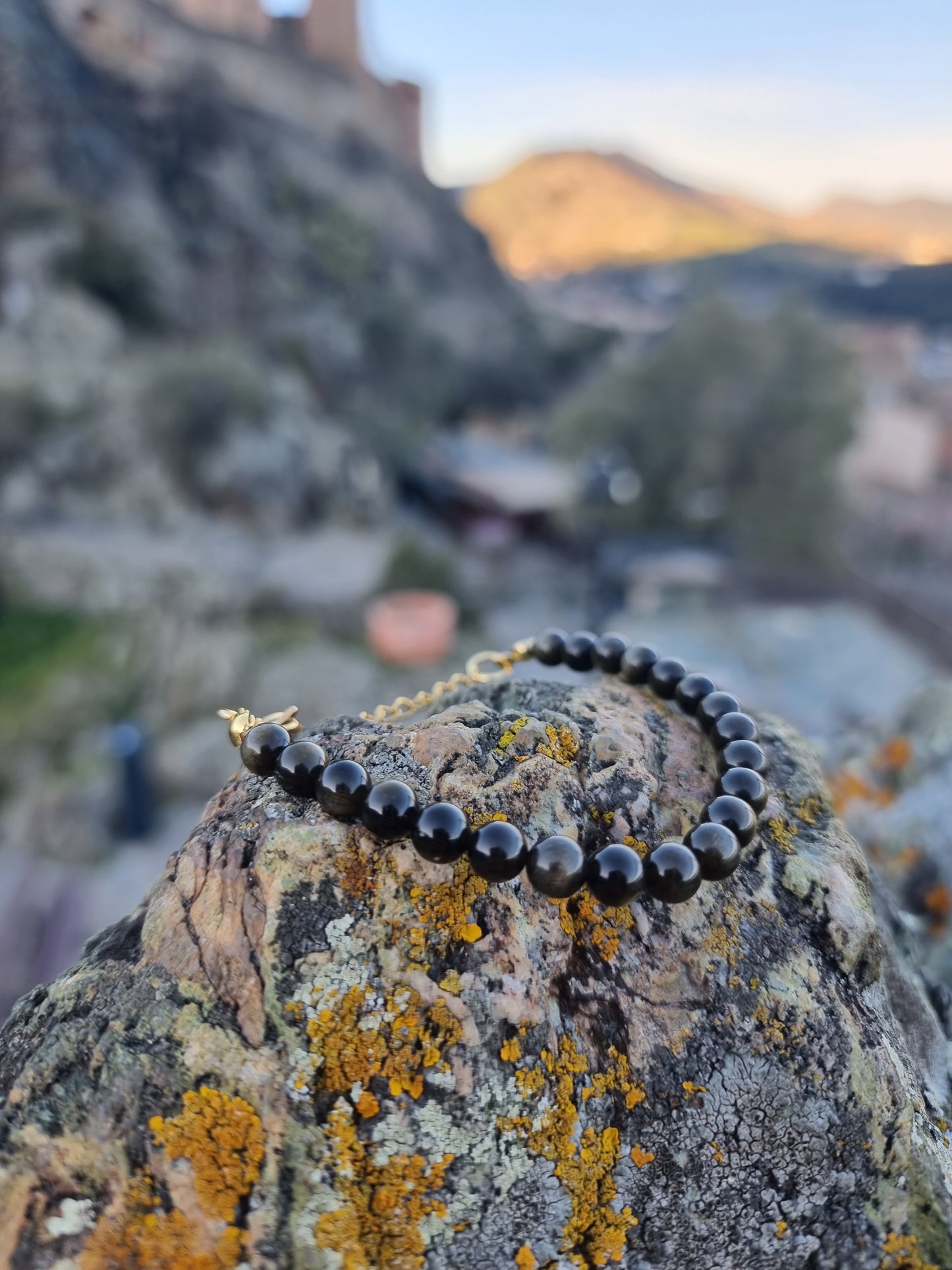 Bracelet Obsidienne