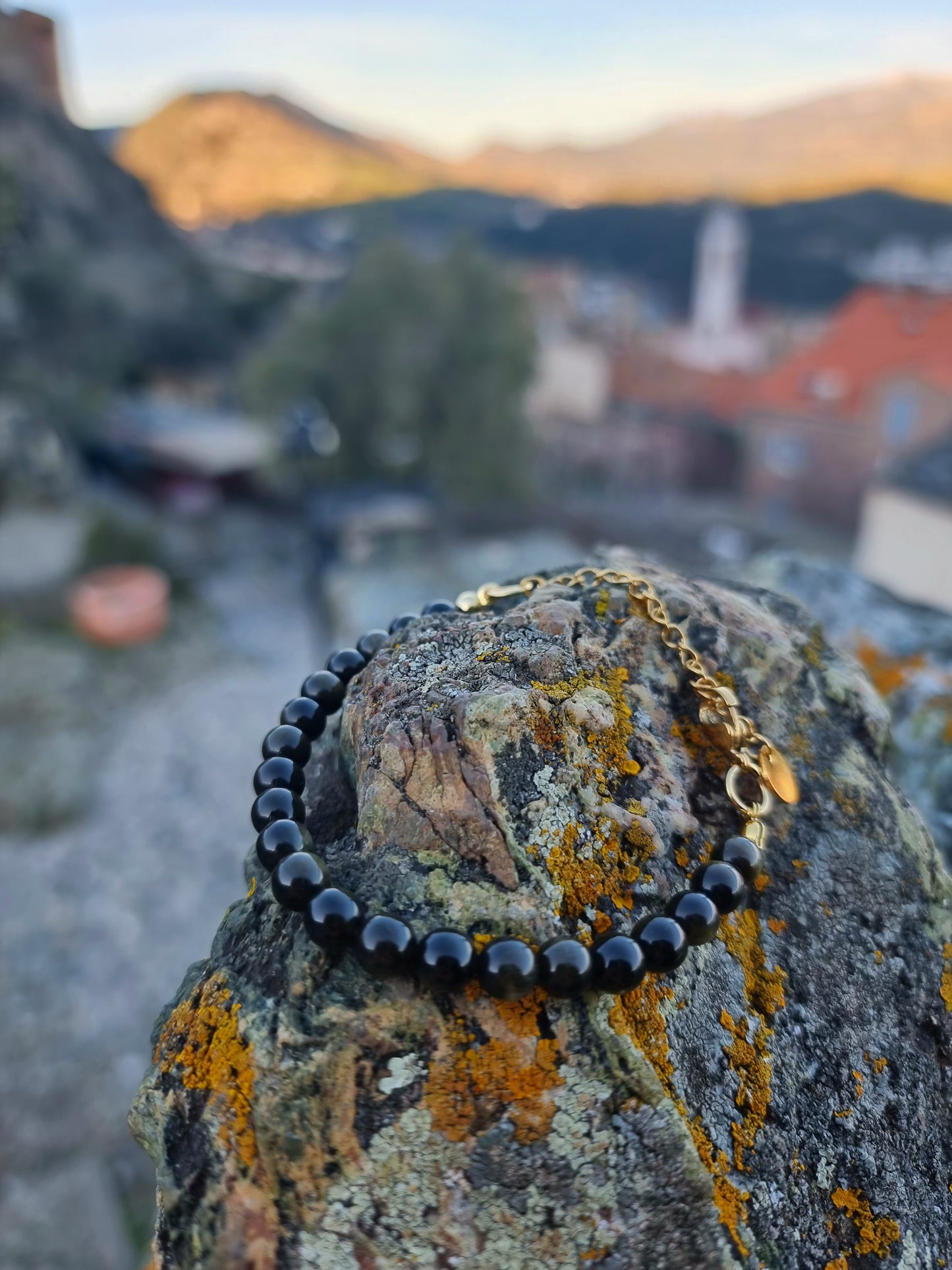 Bracelet Obsidienne