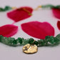 Collier Antique en Quartz Rutilé vert