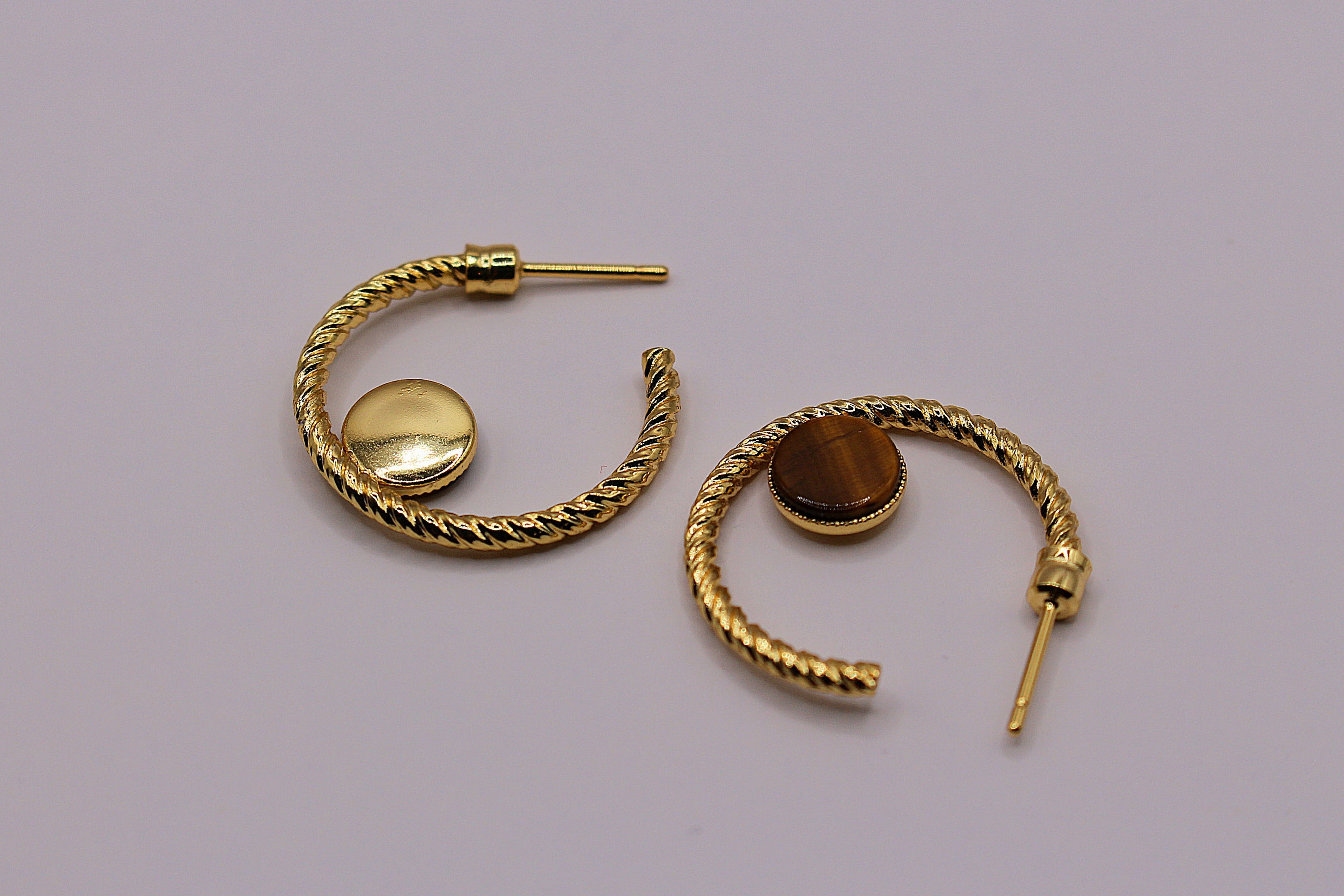 Créoles Royales en œil de Tigre