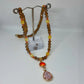 Collier feu, effet cristal - TOFAZZE