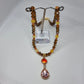 Collier feu, effet cristal - TOFAZZE