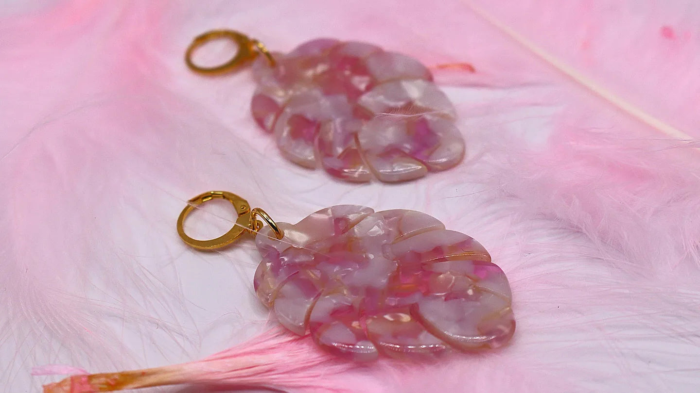 Boucles d'oreilles Fleuries