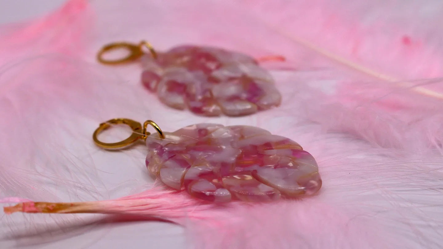 Boucles d'oreilles Fleuries