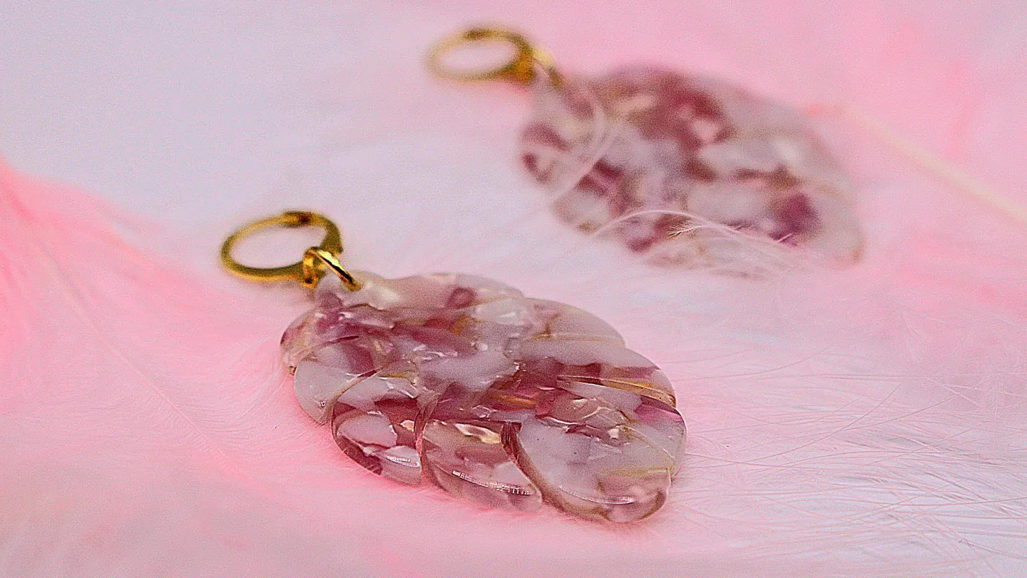 Boucles d'oreilles Fleuries