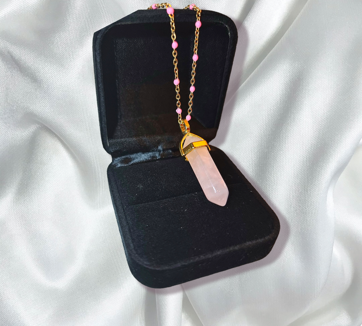 Collier Amulette Quartz